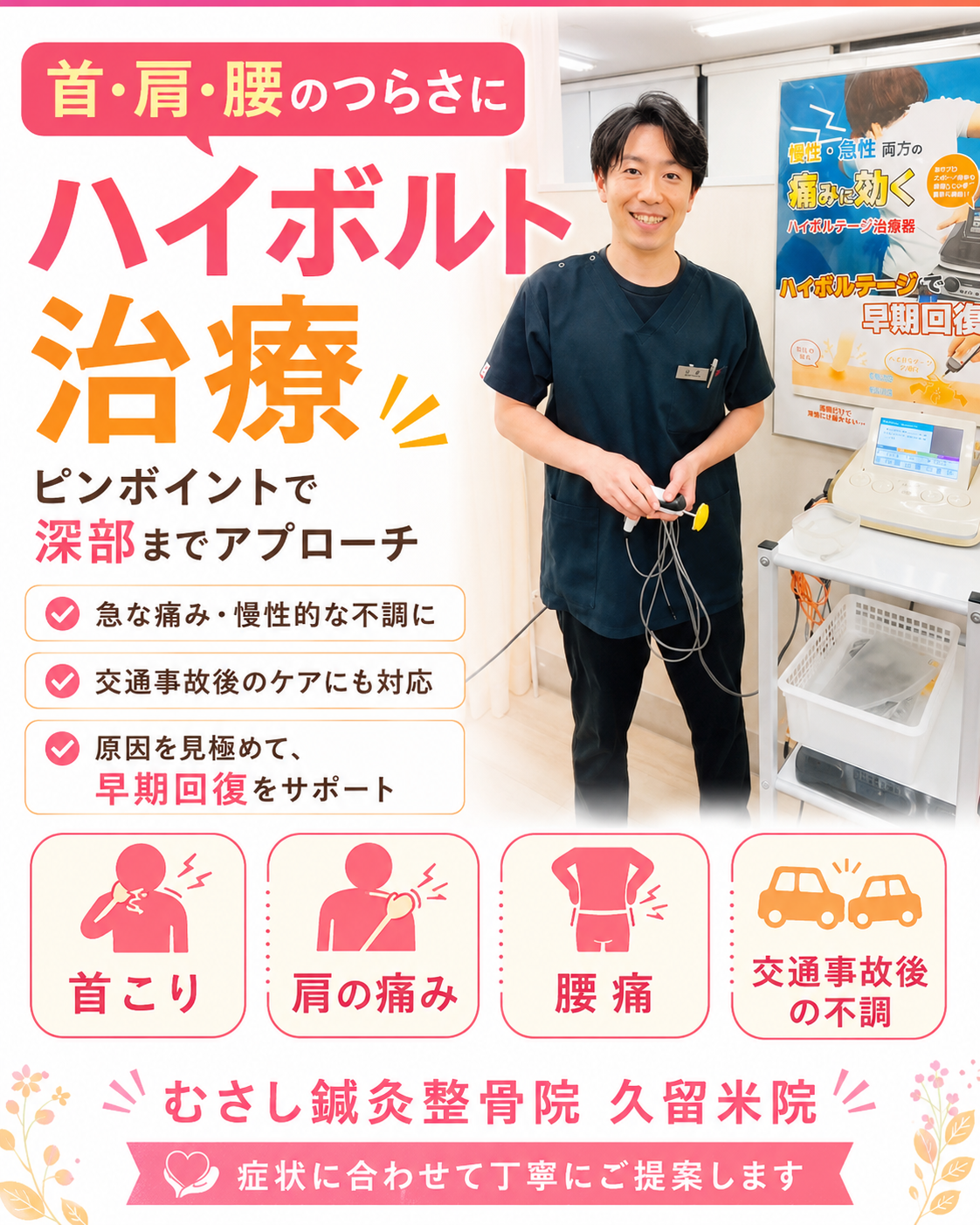 痛み改善・ハイボルト